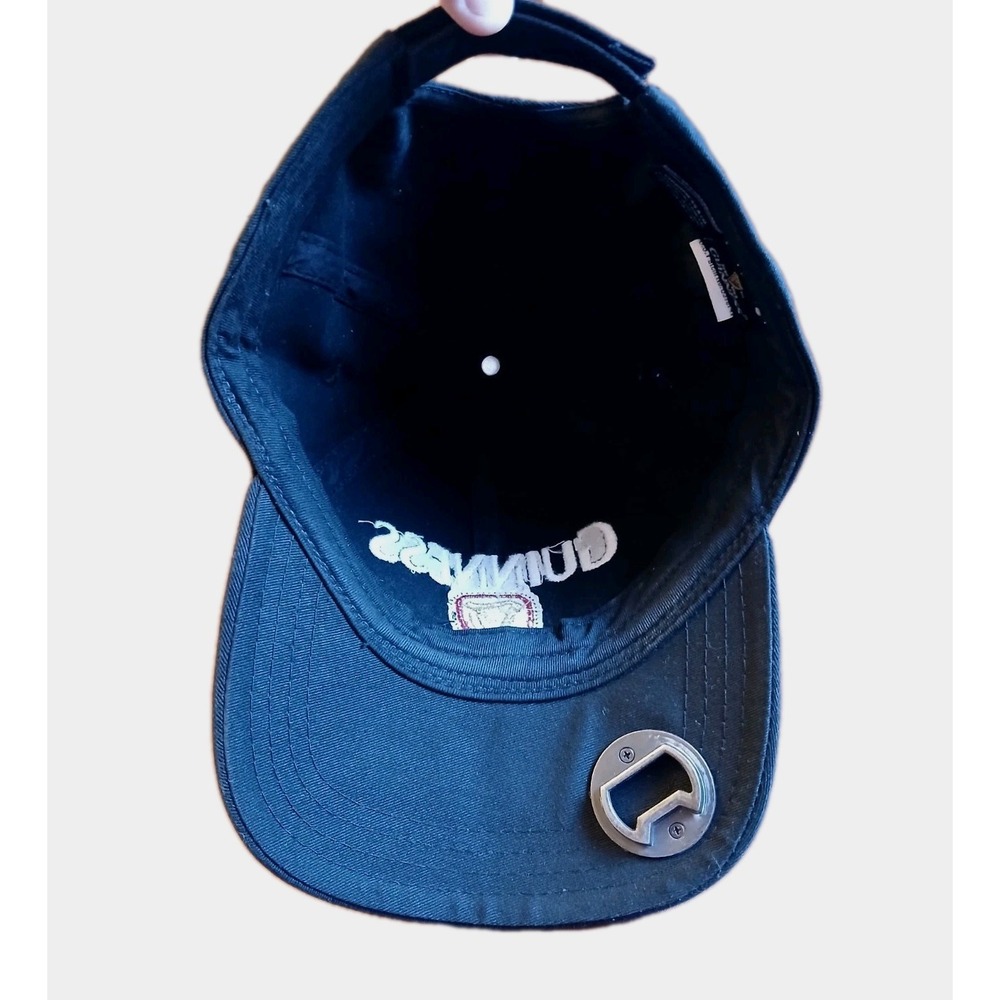Guinness Extra Stout Dublin Black Baseball Cap Hat with Built-in Bottle Opener - Picture 6 of 9